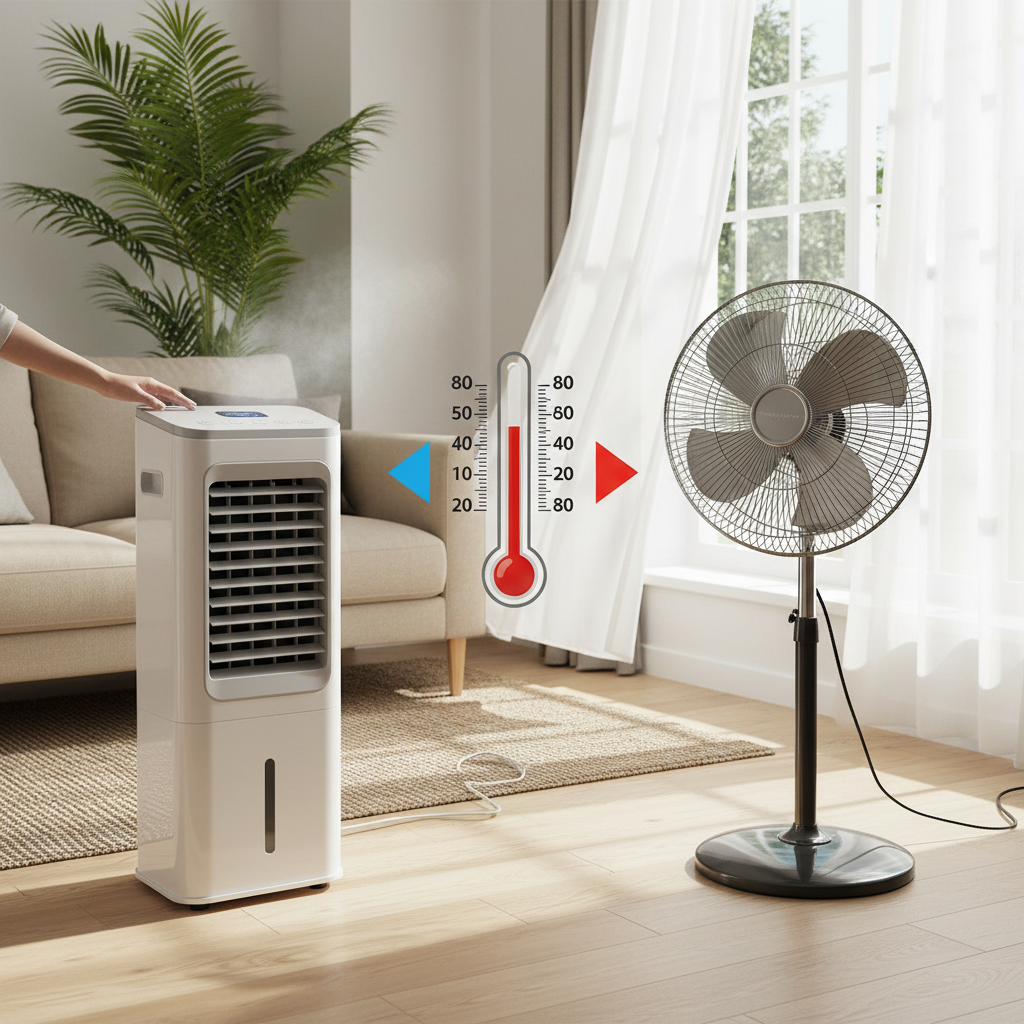 Evaporative Cooler vs. Fan: Understanding Which Delivers Superior Cooling