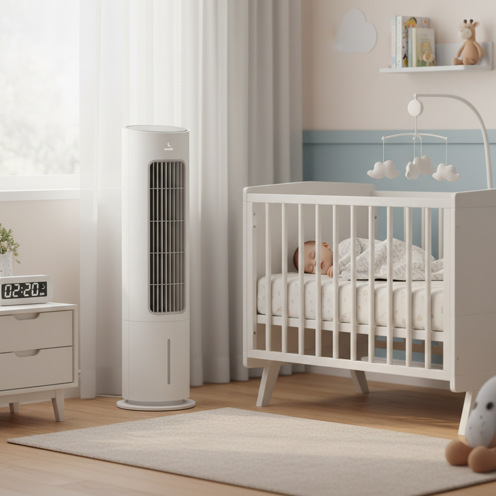 Best Quiet Air Coolers for Peaceful Sleeping Nurseries in 2026