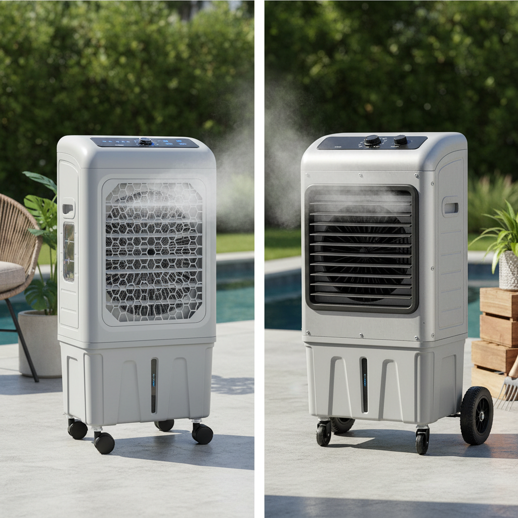 The Ultimate Showdown: Plastic Body vs. Metal Body Air Coolers