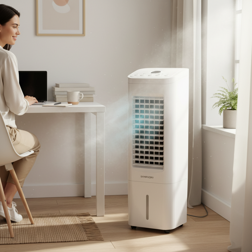Review: Symphony Diet 12T Personal Tower Air Cooler: Compact Cooling for Small Spaces